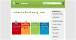 Desktop Screenshot of invivohealthandbeauty.co.uk